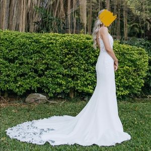 Lillian West Bridal Gown, White Bride's Dress, Wedding Dress, Bridesmaid